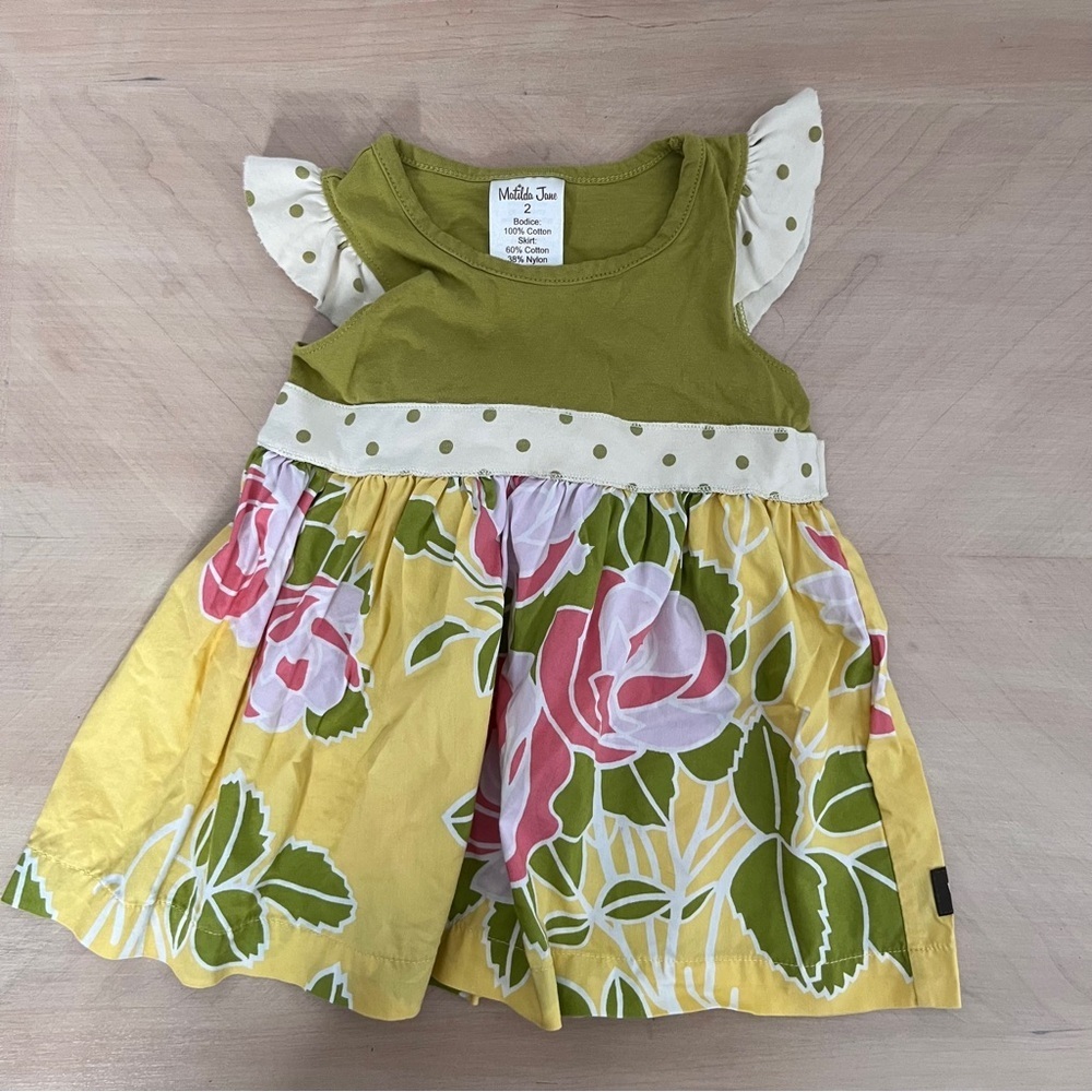 Matilda Jane Dress and Skirt Bundle Little Girl's Size 2 - Picture 2 of 10